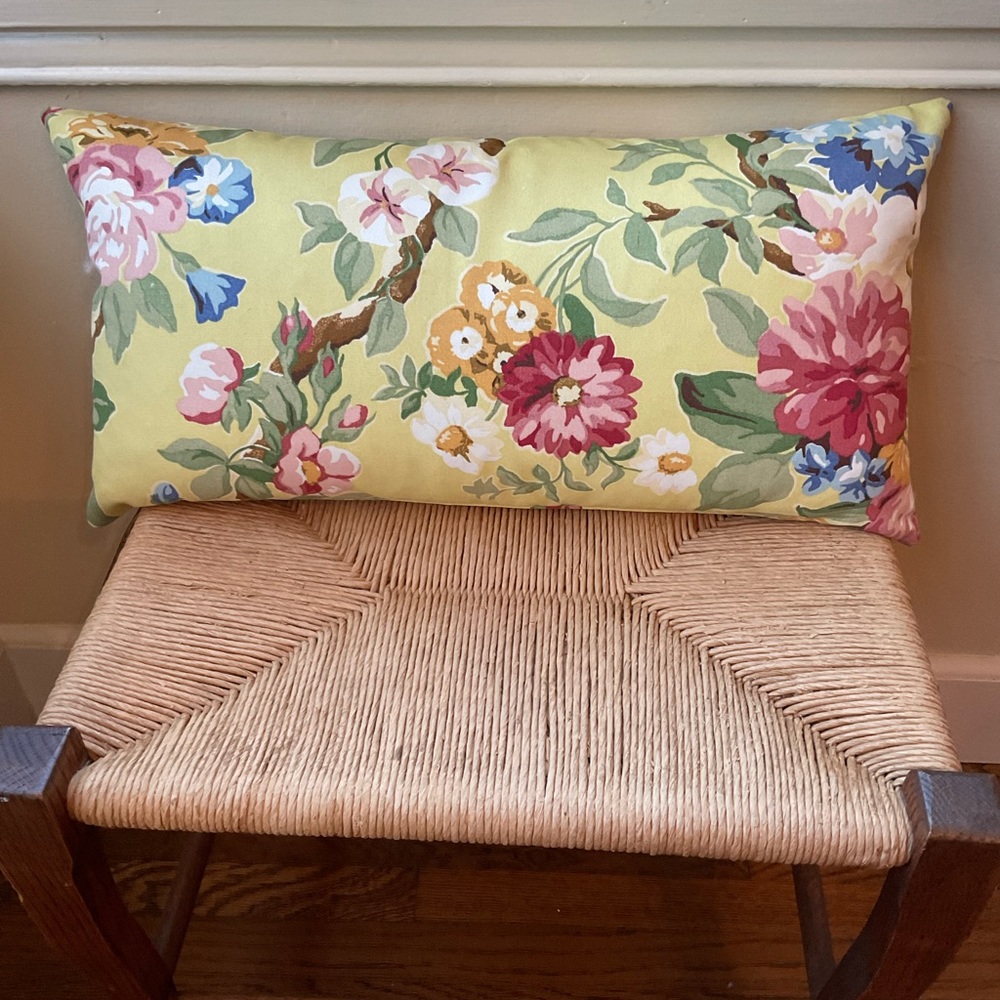 Custom Accent Pillow  22.5” X 12”
